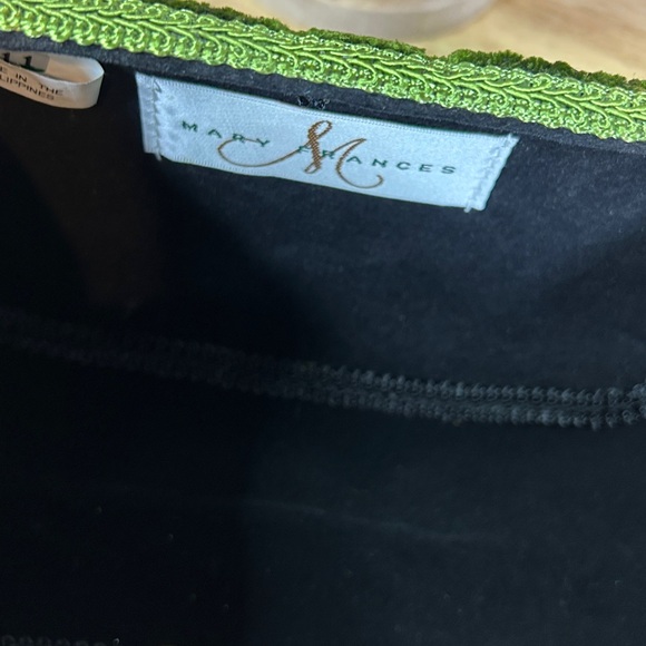 NWT Vintage Mary Frances Christmas Holly Bow Beaded Embellished Hard Case Bag - Picture 10 of 13